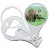 Baby Elephant Nail Clippers Plus Bottle Opener Keychain