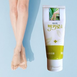 Bikini Cream 60g Hair Removal Cream for Pharmacies, Gentle Women's Hair Removal Cream / 제모제 비키로크림 60g 약국판매용 다리제모 순한 여성제모크림