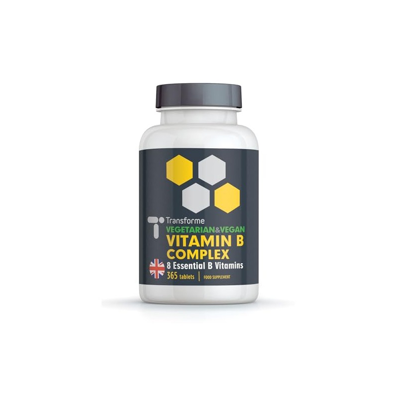 Transforme Vitamin B Complex High Strength 365 Tablets, Full Year
