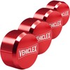 Vehiclex 4-Pack Heavy-Duty Puck Lock Set – Keyed Alike, Hidden