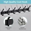 YUNISS Coat Hook Rack, Stainless Steel Coat Hook with 3