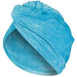 Aqua Speed - Hair turban towel for hair, hair towel, turban, quick-drying head towel, colour: turquoise 02