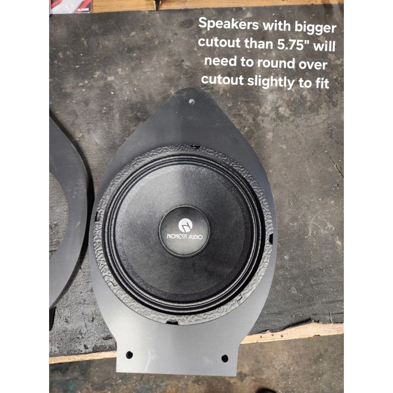 TCB Chevy GMC Trucks Front door speaker adapters 6x9 to