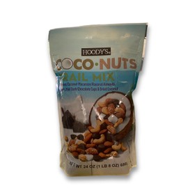 Hoody Trail Mix with Coconut, Cashews, Almonds, Dark Chocolate - 24 oz Bag