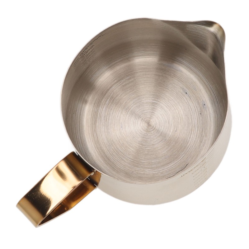 Milk Frothing Pitcher Dual Scale 304 Stainless Steel Milk Frother