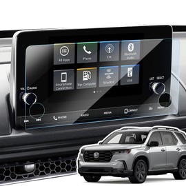 LANGBEAN Anti-Glare Matte 7-Inch Screen Protector for 2023-2025 Honda Pilot (LX/Sport) Infotainment Touchscreen, 9H Tempered Glass/Anti-Fingerprint 2024 2025 Pilot Accessories