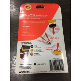 FlexPro 400-06240 6 in. L 240 Grit Abrasive Mineral Sandpaper 6 pk