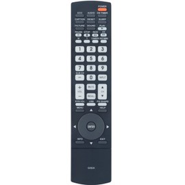 New GXEA Replacement Remote Control Compatible with Sanyo LCD HDTV TV