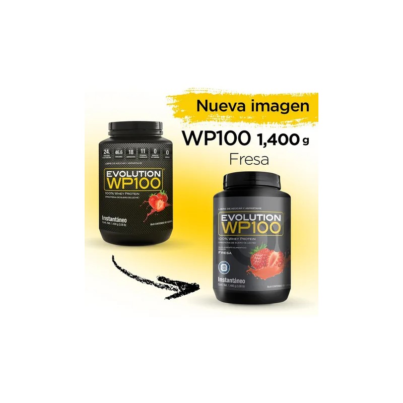 Evolution Wp100 Bote De 1400 G - 0 Carbs Y