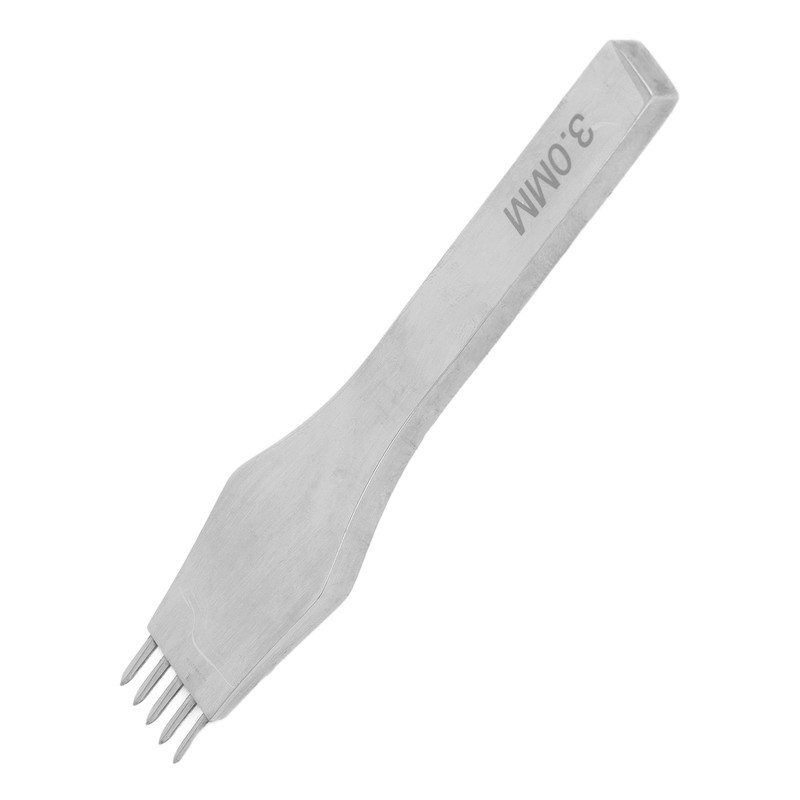 Leather Pricking Iron High Speed Steel Mirror Polished Round Cutting