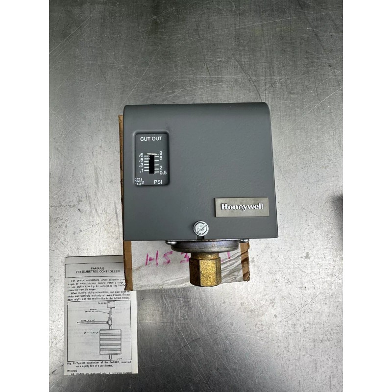 Honeywell Tradeline PA404B 1023 Pressuretrol Controller - New Unused