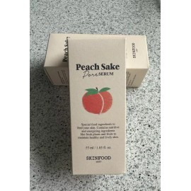 SKINFOOD Peach Sake Pore Serum - Pore Minimizer & Sebum Control 55 ml- US Seller