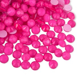 Blinginbox Hotfix Rhinestones,1440pcs Hot Fix Rhinestones for Crafts,Clothes,Decoration,Rose Neon SS20