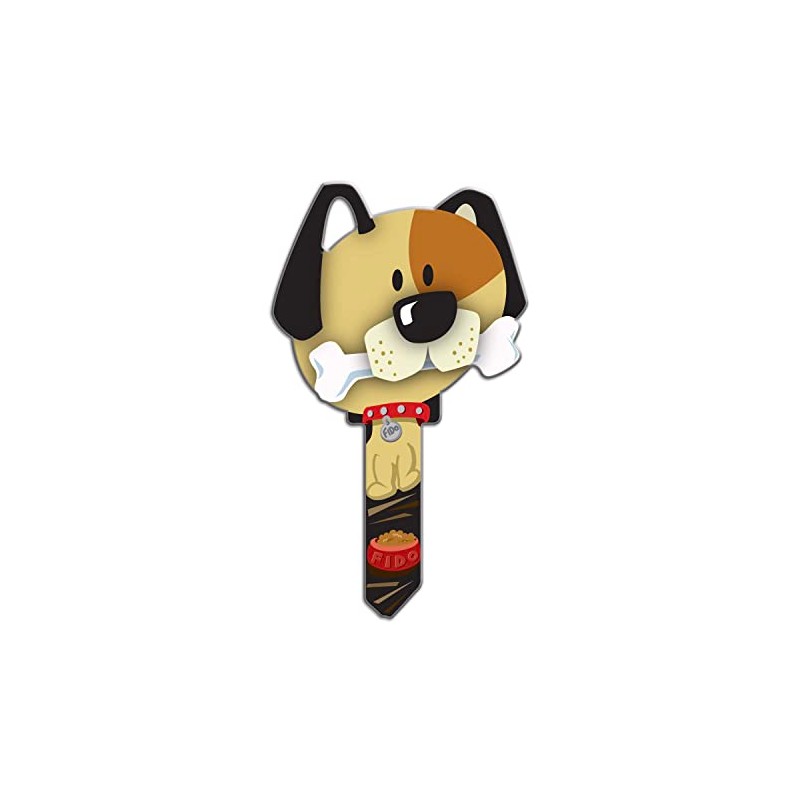 Lucky Line Key Shapes, DOG, House Key Blank, SC1, 1