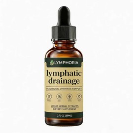 Lymphoria Lymphatic Drainage Drops, Lymphatic System Support, Immune System, Natural Herbal Blends, Vegan & Non-GMO(60ML/2FL.OZ)