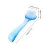 minkissy Natural Ox Horn Facial Cleansing Brush Soft Bristles for