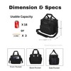 SUNNY BIRD 12L Large Insulated Lunch Bag, Leakproof and Foldable