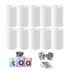 10 Roll Thermal Paper for Kids Instant Printer Camera, Portable