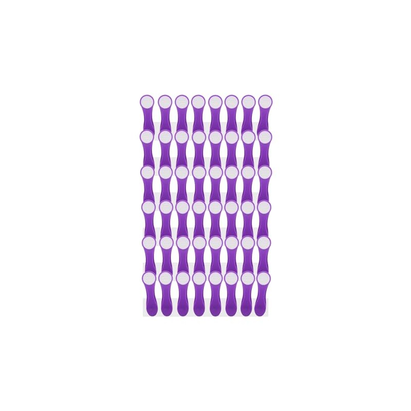 trendfinding 48 Clothes Pegs with Stainless Steel Springs and Soft