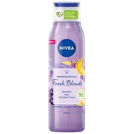 NIVEA Fresh Blends Banan and Acai Refreshing Shower Gel 300ml