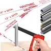 HAUTMWC Hacksaw Replacement Blades (12 Pack) High Speed 18 TPI/