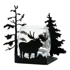 Innovative Fabricators, Inc. Moose Candlewrap Tea Light Votive Candle Holder