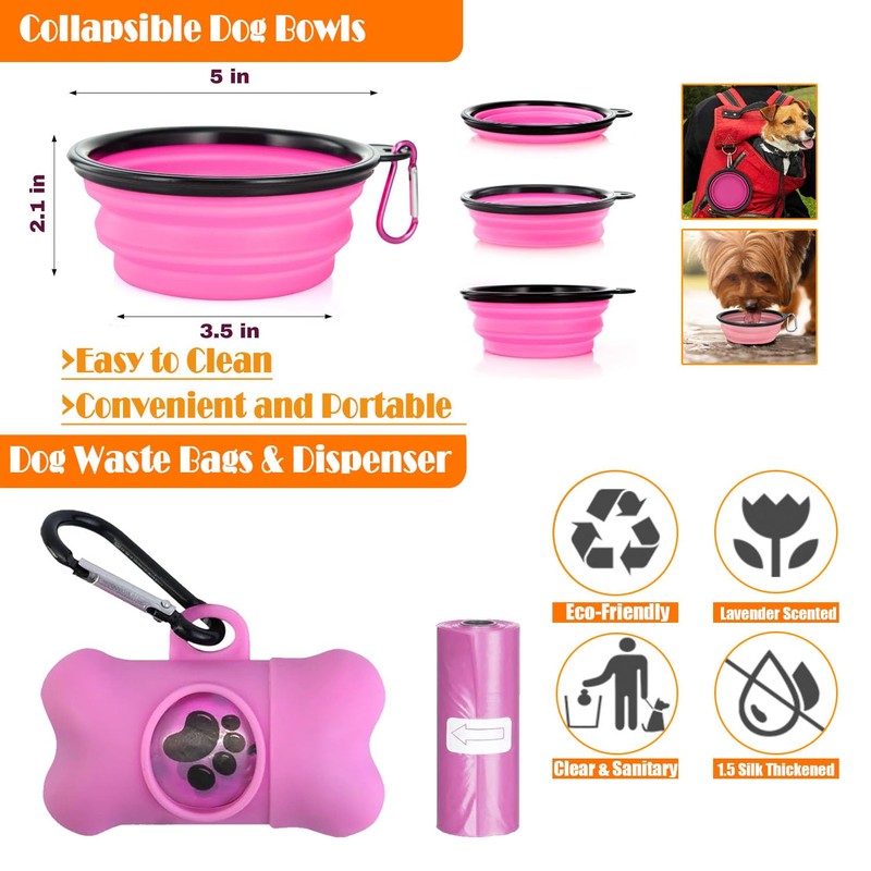 LOBEVE No Pull Dog Harness, Collar & Leash Set |