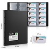 MyLifeUNIT Business Card Book, Name Card Holder Book with 600