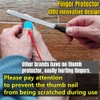 IDOU Toenail Files for Thick Nails, Stainless Steel, 4 Sides,