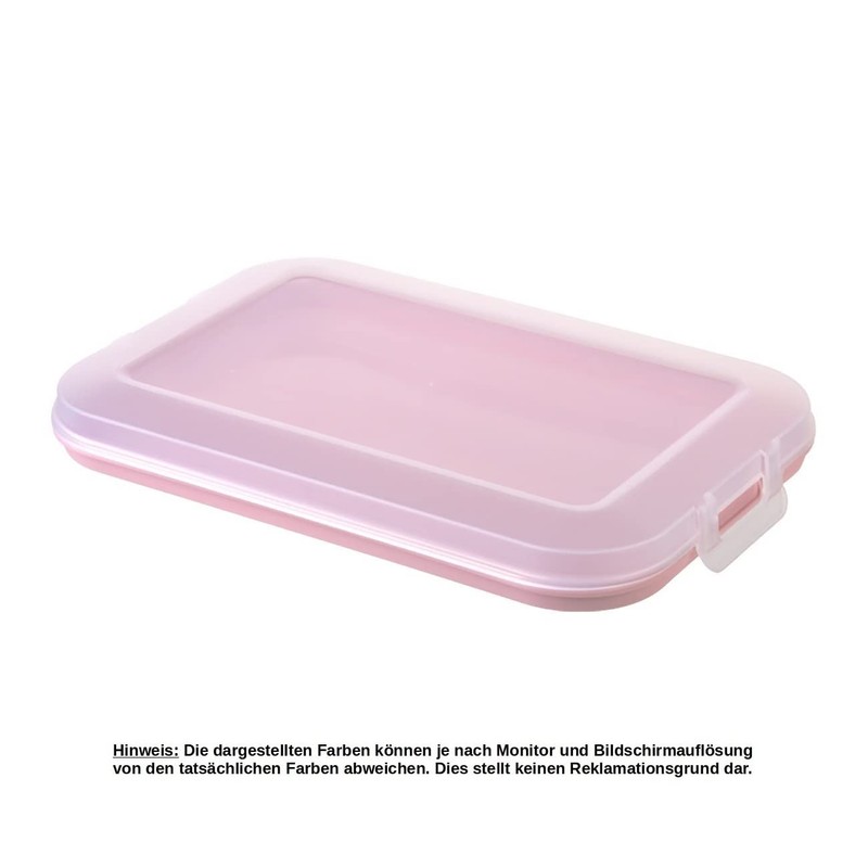 Set of 5 Cold Food Containers with Integrated Serving Plate,