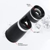 Portable 10x Darkfield Loupe 20.5mm Triplet Lens with LED Light,
