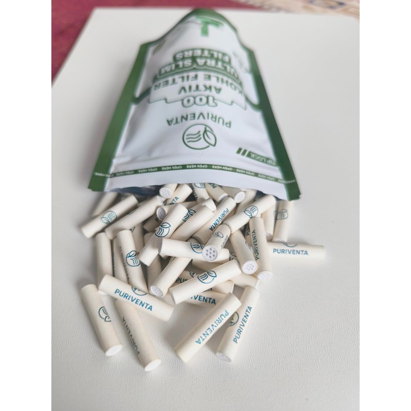 PURIVENTA Active Filters - Activated Carbon Filter 6 mm Diameter