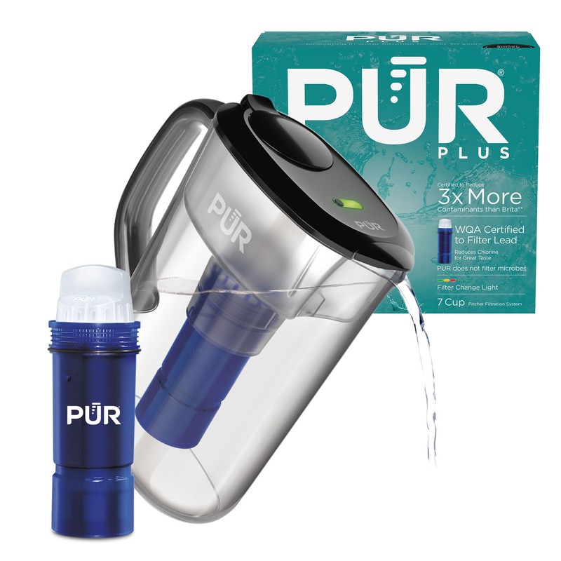 PUR PLUS Sistema de filtración de jarra de agua, 7