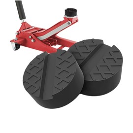 2 PCS Car Jack Pads, Slotted Trolley Jacking Rubber Blocks, Cars Repair Accessories, Universal Floor Jack Pad Adapter for Trolley Jack