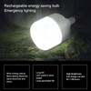 LED Bulb Light Professional High Brightness Dimmable Energy Saving Rechargeable