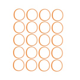 20Pcs Planer Drive Belt Electric Planer Fit Planer Accessories for BKP180 KP0800 FP0800 N1923BD