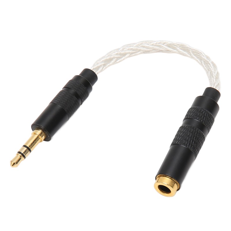 4.4mm Balanced Female to 3.5mm Stereo Male Adapter Cable Gold