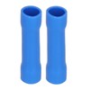 1000 Pcs Blue Butt Connectors Fully Insulated Crimp Terminal Connectors