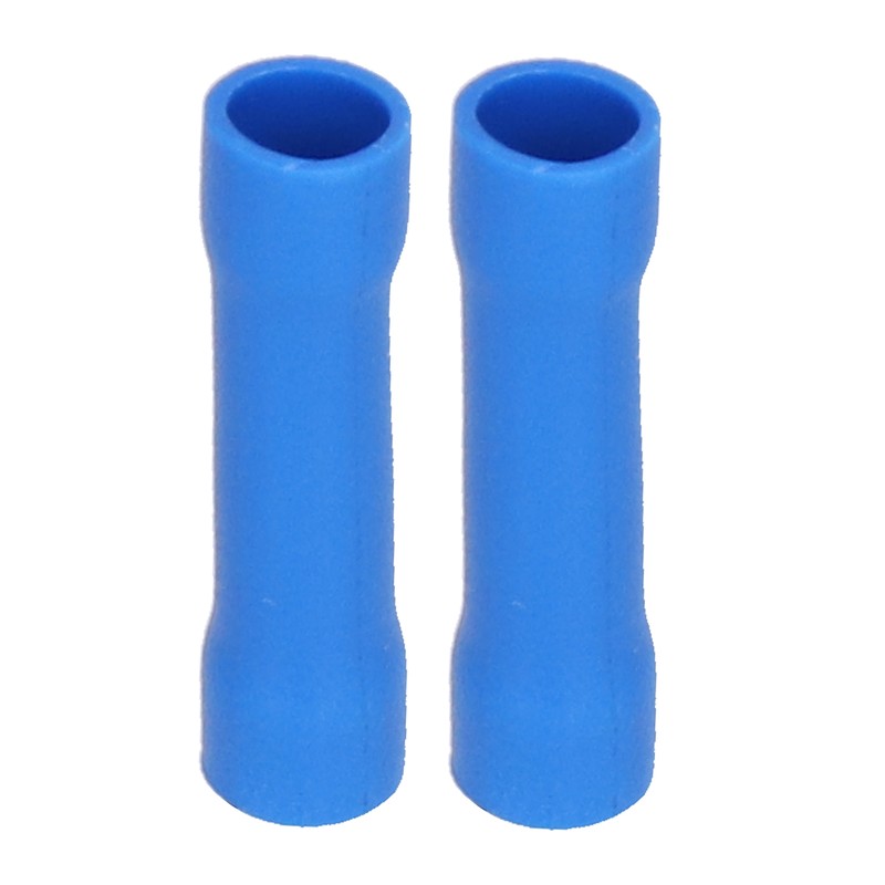 1000 Pcs Blue Butt Connectors Fully Insulated Crimp Terminal Connectors