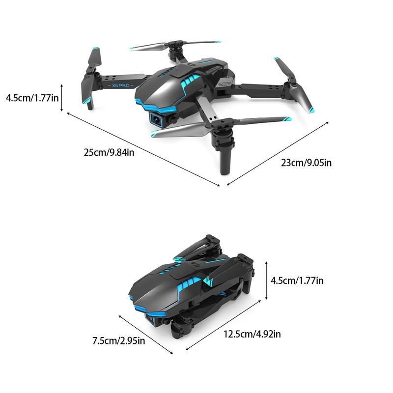 Remote Control Drone with Camera 4K Dual Camera Remote Control