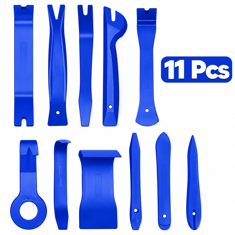 5/11/19-Piece Car Trim Removal Tool Set – Clip Pliers, Fastener