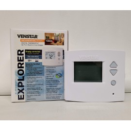 Venstar T3800 Residential Voyager Wifi Ready Thermostat - Works W/Alexa When Wifi Module Installed