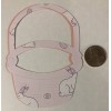 Craft-N-Shed • Handmade EASTER BASKET LG.Die-Cuts (4pc)Approx.4-