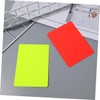 BESPORTBLE 6pcs Portable Referee Cards Kit Red Yellow Cards for