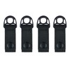 KUNN Nylon Duty Belt Keeper with Hook and Loop Snap,Belt
