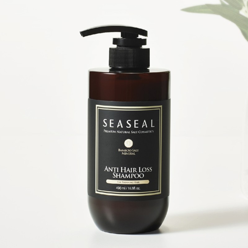 Weft Bamboo Salt Mineral Anti-Hair Loss Shampoo 490ml + Weft
