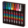 Posca Acrylic Paint Marker Set, 8 Colors with Medium Size