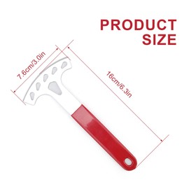 YFaith Brake Piston Reset Set, Bicycle Disc Brake Spreader, Stainless Steel Bicycle Tool, Bicycle Brake Piston Spreader with Holes, Brake Pad Spreader for Bicycle Repair