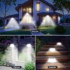 Solar Lights Outdoor Wireless Motion Sensor Security Lights, IP65 Waterproof
