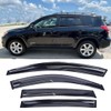 Side Car Window Visors Rain Guards for 2006-2012 Toyota RAV4